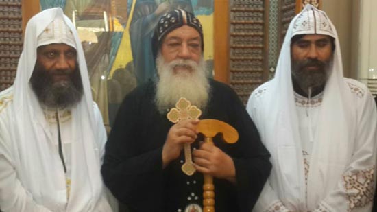 Bishop of Aswan ordains two monks as priests