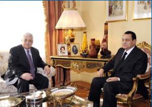 Mubarak,Abbas discuss efforts
