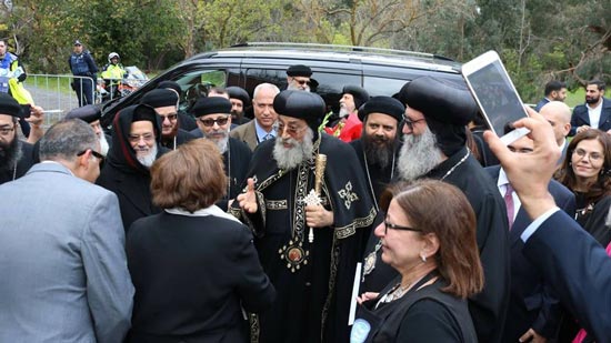 Copts of Melbourne receive Pope Tawadros