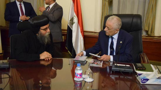 Bishop of Baba meets with Education Minister and sign a protocol of cooperation