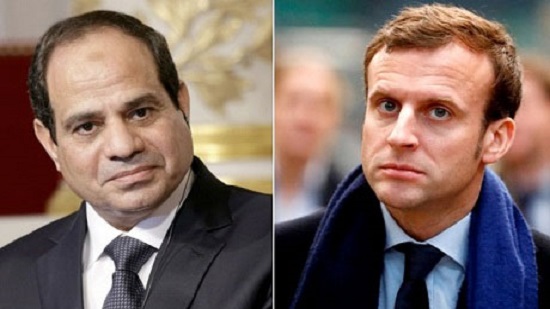Egypts Sisi heads to Paris for first meeting with French President Macron
