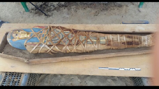 Mummy discovered at Fayoums Deir Al-Banat