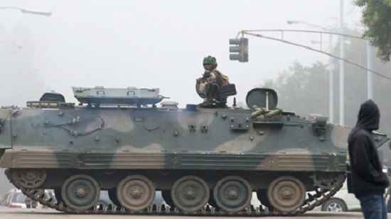 Zimbabwe army launches takeover against criminals around Mugabe, says president safe