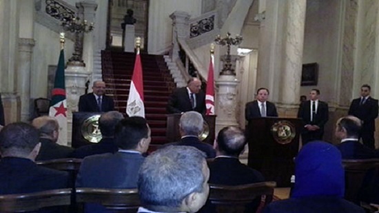 Foreign ministers of Egypt, Tunisia and Algeria renew support to Libyas stability