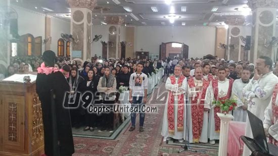 4 Bishops and thousands of Copts celebrate the 40 days memorial service of Father Samaan Shehata