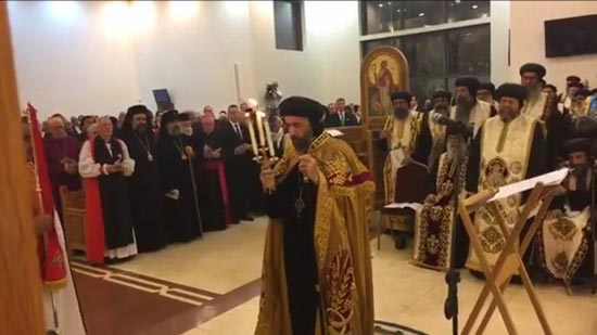 Bishop Angelos enthroned on London diocese