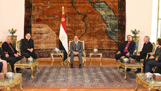 Egypts Sisi meets world Evangelical churches delegation in Cairo