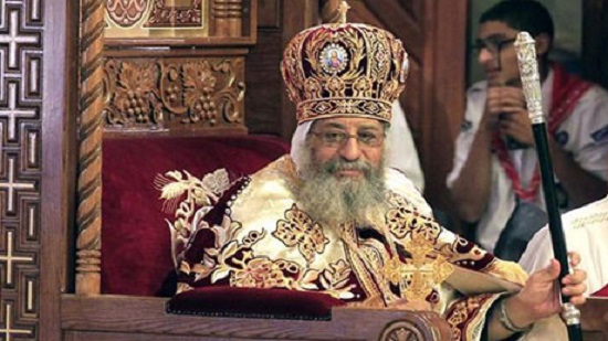 Egypts Pope Tawadros II returns to Cairo after recovering from surgery in Germany