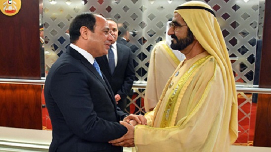 Egypts Sisi discusses bilateral relations, counterterrorism with UAE officials
