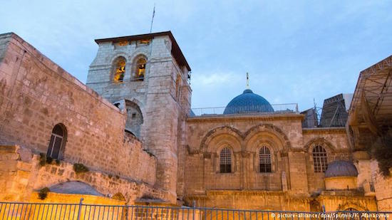 Christian leaders shut Jerusalem’s Holy Sepulchre church