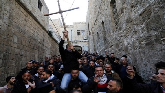 Jerusalems Church of Holy Sepulchre reopens after protest aginst Israeli tax plan