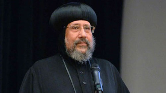 Bishop Ermia receives heads of Coptic communities abroad