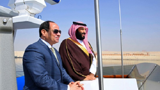 Saudis Bin Salman talks about megacity project in South Sinai, triangle of evil during Egypt visit