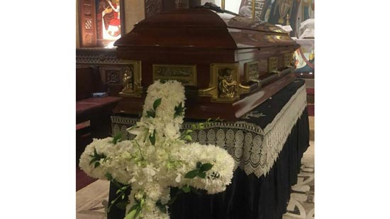 The body of Bishop Fam laid in his shrine in Tima