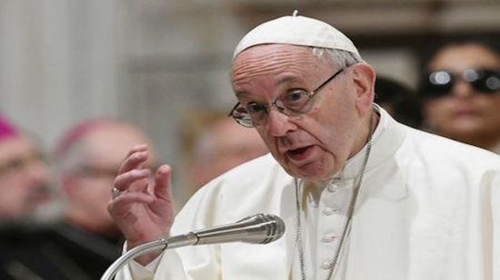 Pope Francis expresses concern over national policies dictated by fear