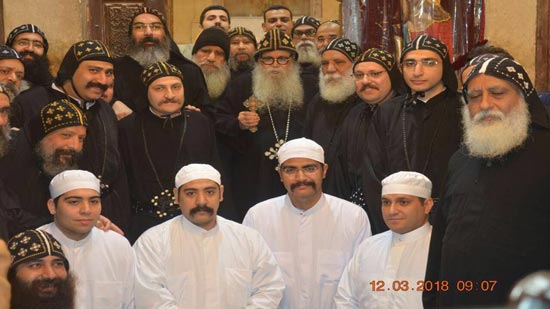4 new monks ordained at St. Bishoy Monastery
