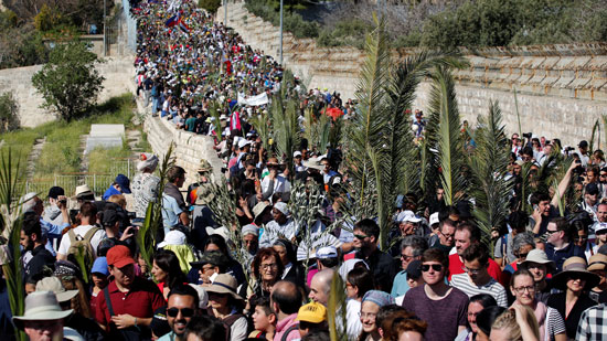 Israel arrests dozens of participants in the celebrations of Palm Sunday