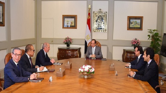 Egypts Sisi discusses civil and defence cooperation with Boeing president