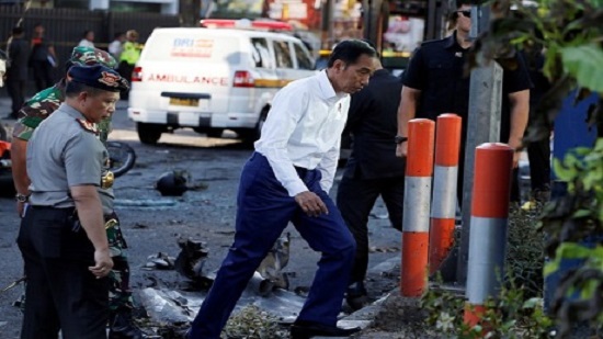 Death toll in suicide bomb attacks on 3 churches in Indonesia rises to 13, injured 40