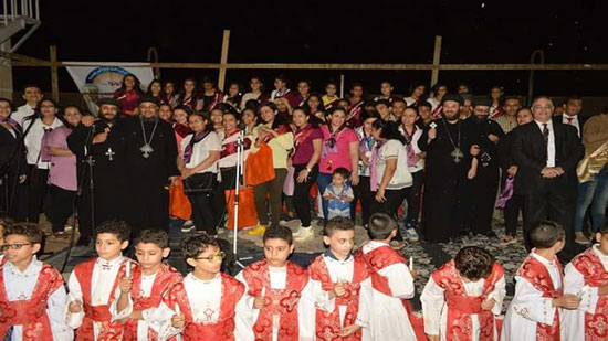 St. George Church in Shobra holds the opening of St. Mark Evangelization Festival