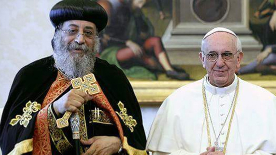 Pope Tawadros visits the Vatican in weeks