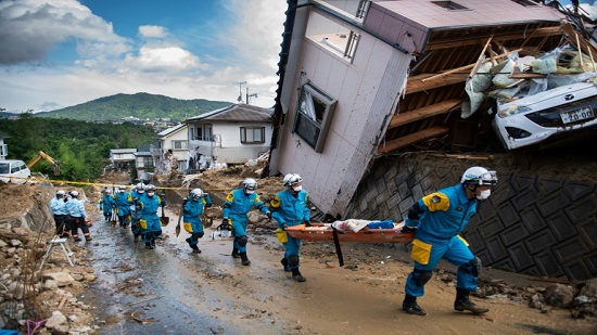 Landslide warnings as Japan digs through rain devastation