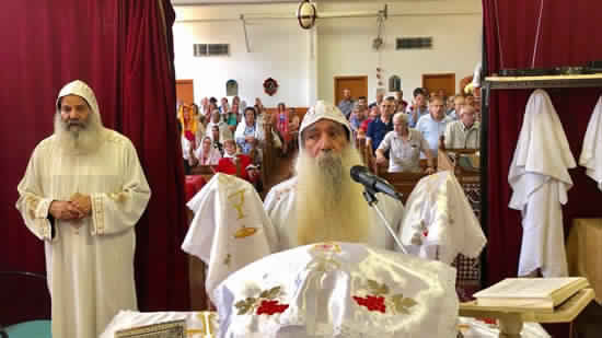 Bishop of Nag Hammadi visits Italy in a pastoral visit