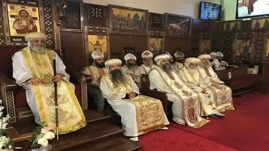 Pope Tawadros encourages congregation of St. Mark Church in Cedar Grove to build new church