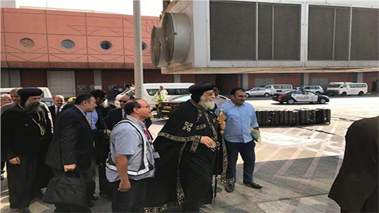 Pope Tawadros leaves America after a pastoral journey