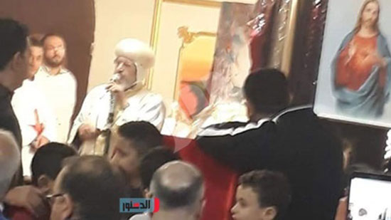 Metropolitan Markos celebrates the first Holy Mass in Saudi Arabia