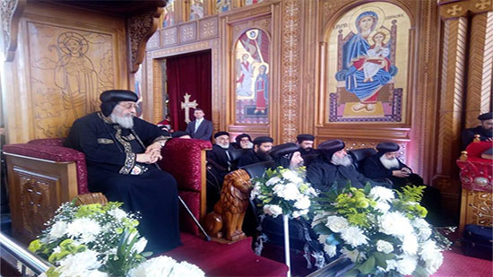 Pope Tawadros inaugurates the Church of Abba Parsoum in Helwan
