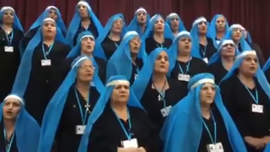 Minya diocese form the first Choir for the elderly