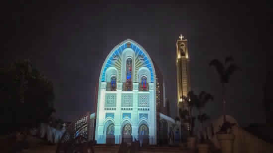 St. Mark s Cathedral is adorned in preparation for Christmas