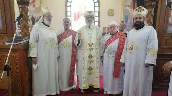 Bishop Maqar of Sharkia ordains a deacon