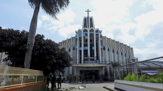 Philippines cathedral bombing sparks peace process worries