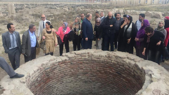 A delegation from UNICEF in Sharqia to inspect the path of the Holy Family