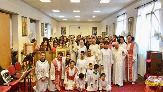 Bishop Bakhoum of Suhag visits Rome