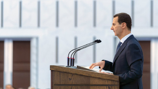 Syrias Assad pledges no bargaining over constitution