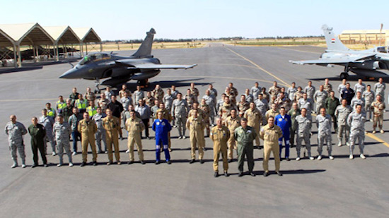 Egypt, France conduct joint air force exercise at Egyptian air base