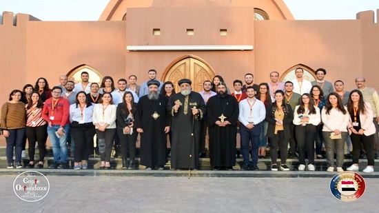A Coptic youth delegation from France visits Egypt