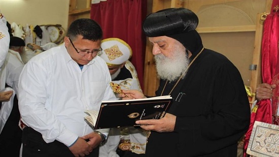Bishop of Shebin El Qanater ordains a new priest 