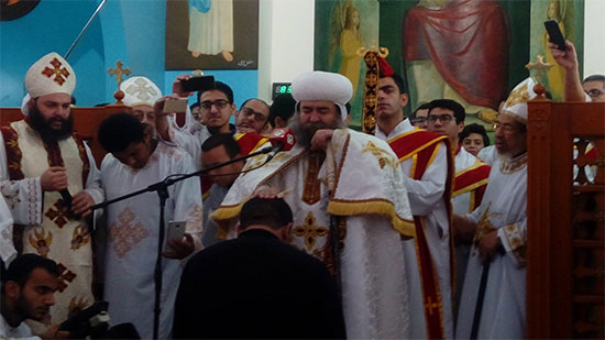 Abba Yoannis ordains a new priest in Assiut