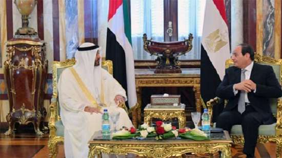 President Sisi, Abu Dhabi crown prince call for greater cooperation against interference during Egypt talks