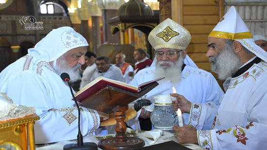 Coptic Church in Alexandria celebrates second anniversary of palm Sunday martyrs