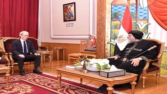 Pope Tawadros receives Japanese Ambassador