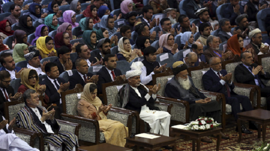 Afghan leader holds council to set agenda for Taliban talks