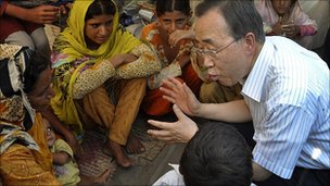 UN chief says Pakistan floods 'heart-wrenching'
