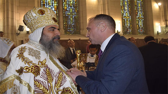French and Egyptian leaders in Coptic celebrations on Easter in Paris