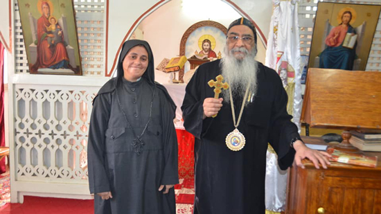 Bishop of Fayoum ordains new consecrated nun