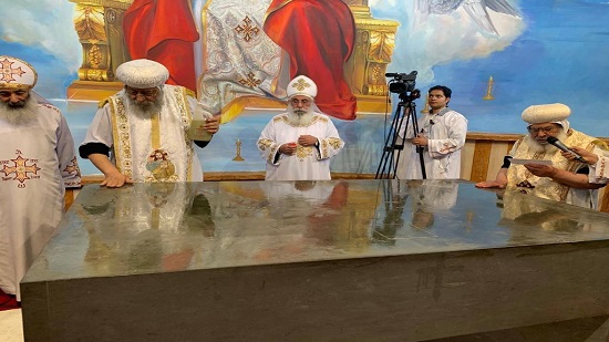 Pope Tawadros inaugurates the fifth Church during his pastoral visit to Germany
